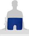 Drive Medical Coccyx Cushion, Blue Thumbnail Image