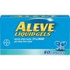 Aleve Pain and Fever Reducer Liquid Gels - 80 ct Thumbnail Image