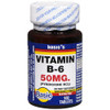 Basic Vitamins B-6 50 mg - 100 Tablets Thumbnail Image