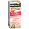 Robitussin Severe Cough, Flu and Sore Throat Relief CF Max Honey with Elderberry - 4 oz Thumbnail Image