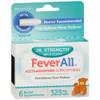 FeverAll Acetaminophen Suppositories Jr. Strength - 6 ea Thumbnail Image