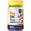 Sundance Vitamins Zinc Vegan Gummies Natural Mixed Berry Flavor - 40 ct Thumbnail Image
