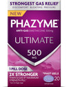 Phazyme Ultimate Anti-Gas Simethicone 500 mg Fast Gels - 20 ct Thumbnail Image