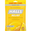 Halls Cough Suppressant Drops Sugar Free Honey Lemon Flavor - 70 ct Thumbnail Image