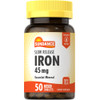 Sundance Slow Release Iron 45 mg Coated Tablets - 50 ct Thumbnail Image