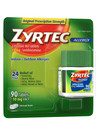 Zyrtec Allergy Cetirizine HCI Tablets - 90 ct Thumbnail Image