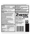 Zyrtec Allergy Cetirizine HCI Tablets - 90 ct Thumbnail Image
