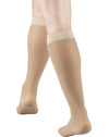 Truform Women's Sheer Compression Stockings, Knee High Length, 15-20 mmHg, Nude - Medium Thumbnail Image