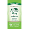 Nature's Truth Rapid Release Zinc Liquid Softgels - 120 ct Thumbnail Image