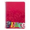 Uptown Girl Personal Wirebound Notebook, 100 Sheets, College Rule, 7 x 5 Inches, 1 Notebook, Cover Color May Vary (12252) Thumbnail Image