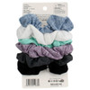 6pk Twister Scrunchies/Solid Multicolored Thumbnail Image