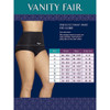 Vanity Fair Women's Perfectly Yours White, Nylon High Waisted Briefs - Size 11 Thumbnail Image