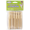 4.25" Round Doll-Peg Clothespins, Natural, 6 ct- 1 Pkg Thumbnail Image