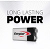 Energizer MAX Alkaline Battery 9 Volt Thumbnail Image