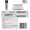 Energizer MAX Alkaline Battery 9 Volt Thumbnail Image