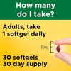 Nature Made Vitamin D3 + K2, 5000 IU Softgels - 30 ct Thumbnail Image