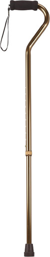 Drive Medical Walking Cane, Bronze, 28.5" to 38.5" Thumbnail Image