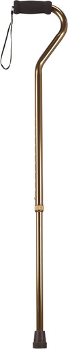 Drive Medical Walking Cane, Bronze, 28.5" to 38.5" Thumbnail Image