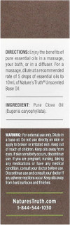 Nature's Truth Aromatherapy 100% Pure Essential Oil Clove - .5 oz Thumbnail Image