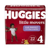Huggies Little Movers Diapers Size 4 - 4 packs of 22 Thumbnail Image