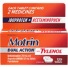 Motrin Dual Action with Tylenol - 120 ct Thumbnail Image