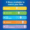 Always Ultra Thin, Extra Long Size 3 - 6 pks of 17 Thumbnail Image