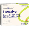 Foster & Thrive Bisacodyl USP 5 mg Laxative - 10 ct Thumbnail Image