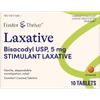 Foster & Thrive Bisacodyl USP 5 mg Laxative - 10 ct Thumbnail Image