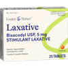 Foster & Thrive Bisacodyl USP 5 mg Laxative - 25 ct Thumbnail Image