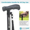 Drive Hurrycane Freedom Edition Folding Walking Cane, Purple - 1 ct Thumbnail Image