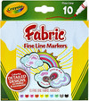 Crayola, Fabric Marker, Bright Colors, 10 Ct - 1 Pkg – for Everyday Health and Comfort Thumbnail Image