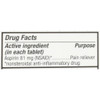 Major Children's Chewable Aspirin 81mg - 36 Tablets Thumbnail Image