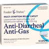 Foster & Thrive Anti-Diarrheal Anti-Gas Loperamide HCl and Simethicone 2 mg/125 mg Caplets - 12 each Thumbnail Image