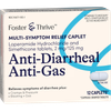 Foster & Thrive Anti-Diarrheal Anti-Gas Loperamide HCl and Simethicone 2 mg/125 mg Caplets - 12 each Thumbnail Image