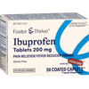 Foster & Thrive Ibuprofen 200 mg Coated Caplets - 50 count Thumbnail Image