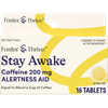 Foster & Thrive Stay Awake Caffeine 200 mg Tablets - 16 count' Thumbnail Image