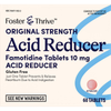 Foster & Thrive Original Strength Acid Reducer Famotidine Tablets 10 mg - 60 count Thumbnail Image