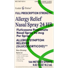 Foster & Thrive Allergy Relief Nasal Spray 24 HR Fluticasone Propionate (Glucocorticoid) 50 mcg Per Spray Thumbnail Image