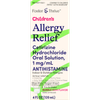 Foster & Thrive Children's Allergy Relief Cetirizine HCl Oral Solution, 1 mg/mL Bubble Gum - 4 oz Thumbnail Image