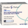 Foster & Thrive True Metrix Self Monitoring Blood Glucose Test Strips - 100 count Thumbnail Image