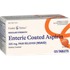 Foster & Thrive Regular Strength Enteric Coated Aspirin 325 mg Tablets - 125 count Thumbnail Image