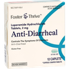 Foster & Thrive Anti-Diarrheal Loperamide HCl 2 mg Caplets - 12 count Thumbnail Image