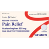 Foster & Thrive Regular Strength Pain Relief Acetaminophen 325 mg Tablets - 100 count Thumbnail Image
