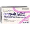 Foster & Thrive Stomach Relief Bismuth Subsalicylate 262 mg Caplets - 40 count Thumbnail Image