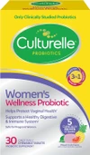 Culturelle Women's Wellness Probiotic Chewable Tablets Mixed Fruit - 30 ct Thumbnail Image