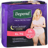 Depend Fresh Protection Night Defense Underwear for Women XL - 48 ct Thumbnail Image