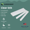 Glue Sticks, Regular, 4" - 1 Pack of 50 – with Gentle and Reliable Fit Thumbnail Image