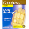 Good Sense Sheer Bandages, Asst - 80 ct Thumbnail Image