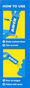 Bayer Rapid Relief Powder Packs Raspberry - 10 count Thumbnail Image