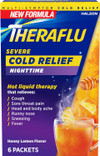 Theraflu Severe Cold And Cough Packets Nighttime Honey Lemon Infused with Chamomile And White Tea - 6 count Thumbnail Image